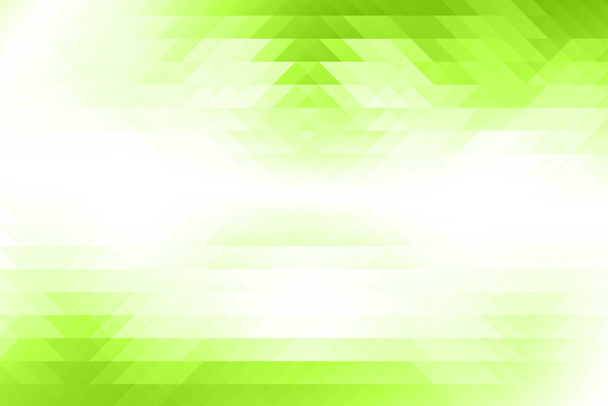 Low poly Abstract background in green tone - Photo, Image
