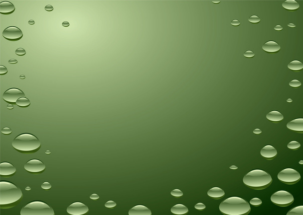 Wasseroberfläche grün - Vektor, Bild