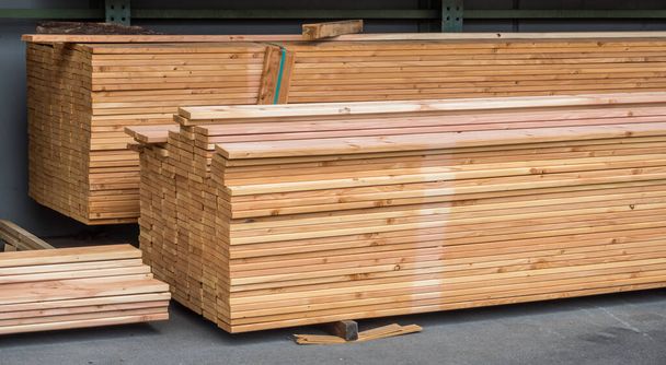 産業・建設木材 - 写真・画像