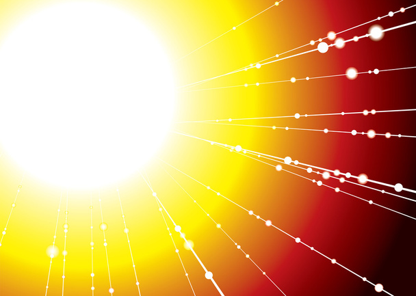 太陽光線 - ベクター画像