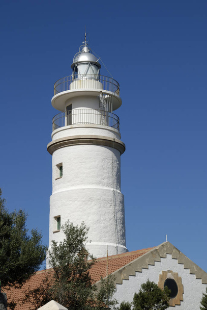 lighthouse at cap gros,port de soller,majorca,spain  - Foto, imagen