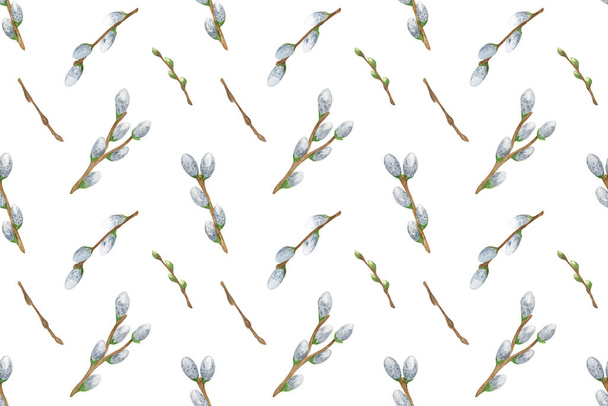 Primavera composizione floreale di figa soffice salice rami in fiore
 - Foto, immagini
