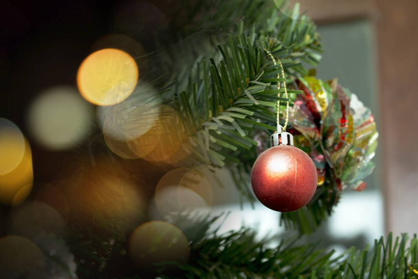 Dekorovaný vánoční stromek  - Fotografie, Obrázek