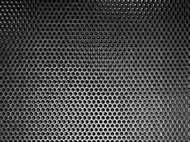 zwarte iron grill met mesh back-ups maken - Foto, afbeelding