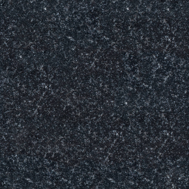 Seamless black granite texture. Close-up photo - Фото, изображение