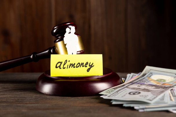 Alimoney concept. Children protection and divorce. - Foto, Imagen