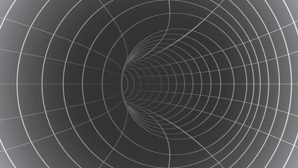 Tunnel or wormhole - Vector, Image