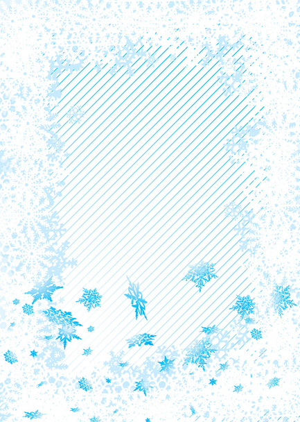 νιφάδα χιονιού πτώση κύμα - Vektor, obrázek