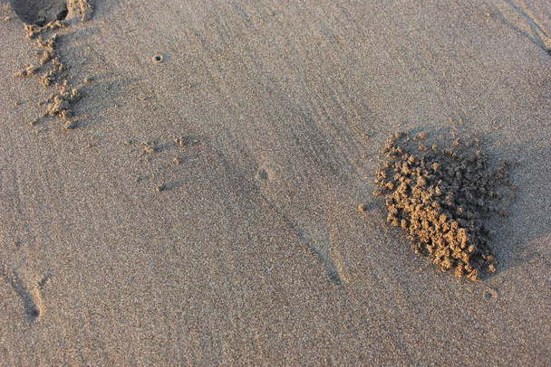 hart op het zand - Foto, afbeelding