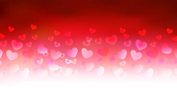 Valentines day  heart Event background - Vector, Image