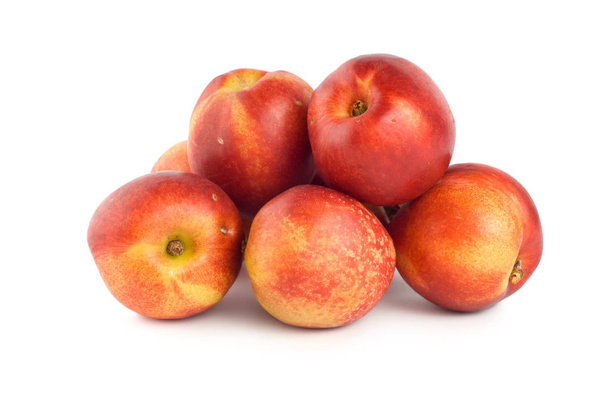 Peaches isolated on a white background - Zdjęcie, obraz