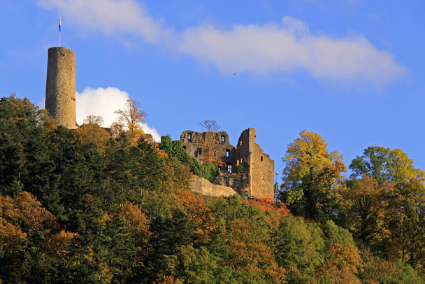 castle ruin windeck in weinheim - Photo, Image