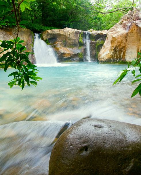 Waterfall at the Rincón de la Vieja National Park, Costa Rica - 写真・画像