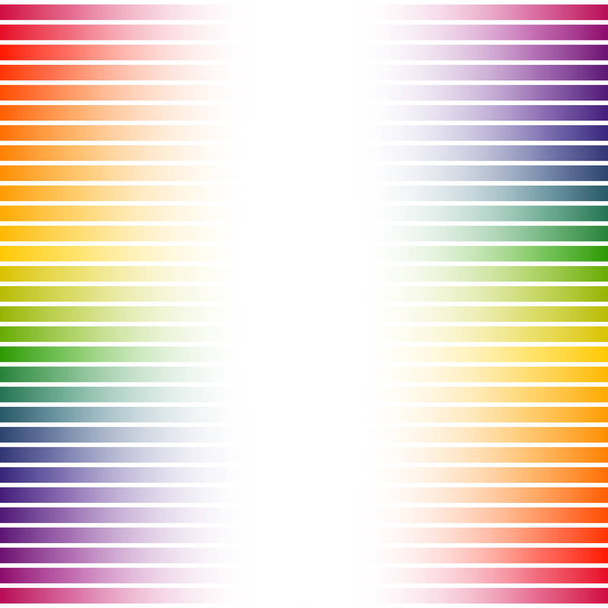 background stripes colorful on white - Photo, Image
