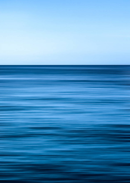 Abstract ocean wall decor background, long exposure view of drea - Photo, Image