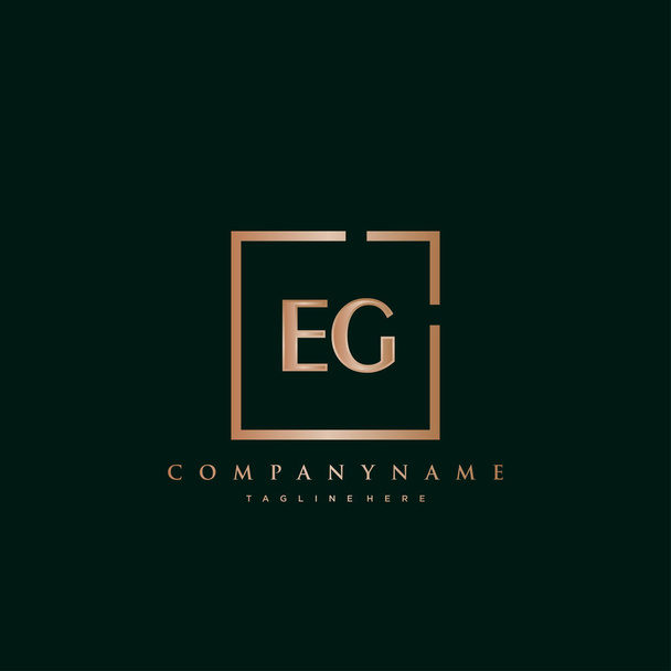 Вектор логотипа EG Initial Luxury
. - Вектор,изображение