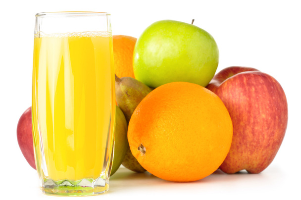 Fruits with juice - Photo, Image