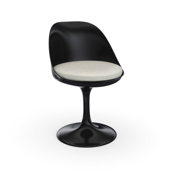 futuristic chair - black and white - Foto, imagen