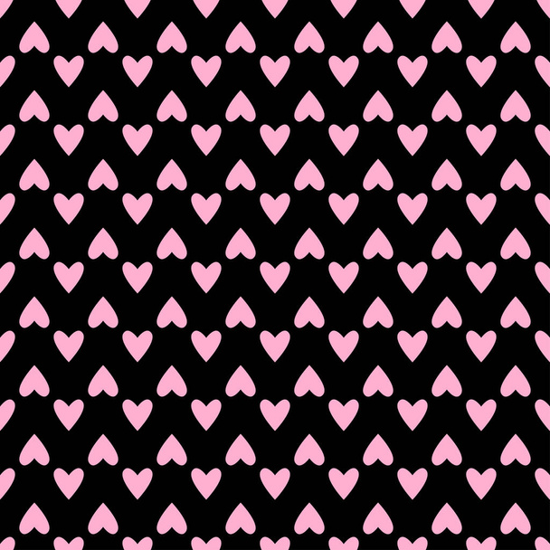 Seamless hearts pattern - Vetor, Imagem