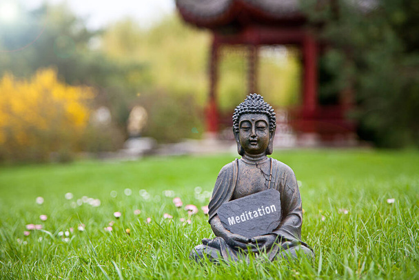 Buddhist philosophy, Buddha figure - Fotoğraf, Görsel