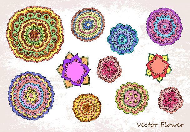 Flower collection - Vektori, kuva
