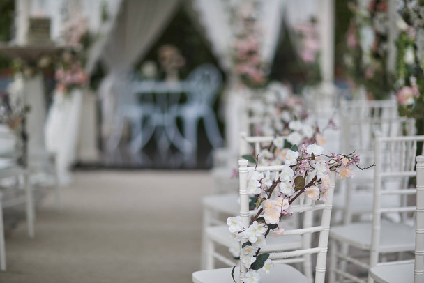 floristry, different types of flowers, wedding decoration, - Foto, Imagem