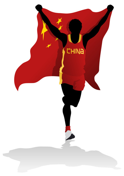 Chinese Race Winner - Vector, Image
