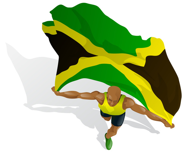 Jamaican Race Winner - Vector, Image