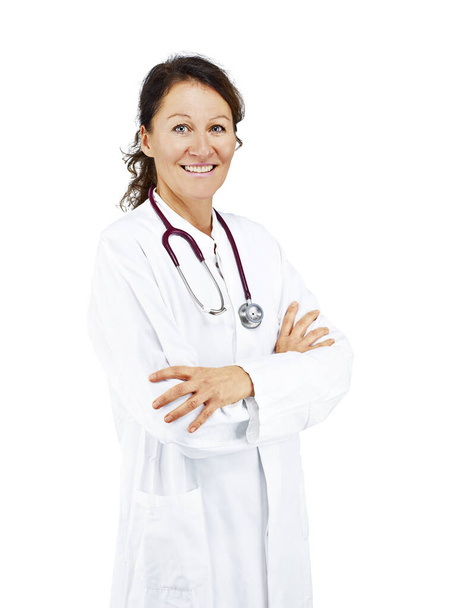 physicians freigestelllt against white background - Foto, imagen