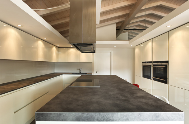 Kitchen, modern architecture contemporary - Fotó, kép