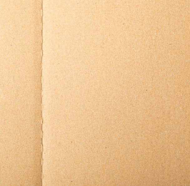 braune Pappe, Pappe oder Karton Hintergrund - Foto, Bild