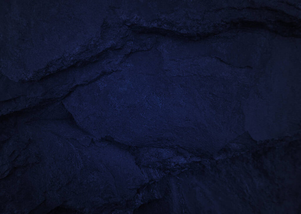 Dark blue slate background - Foto, Imagem