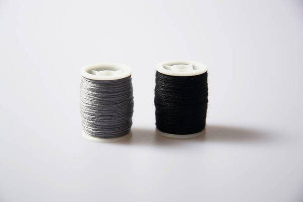 spool of thread on a white background - Photo, image