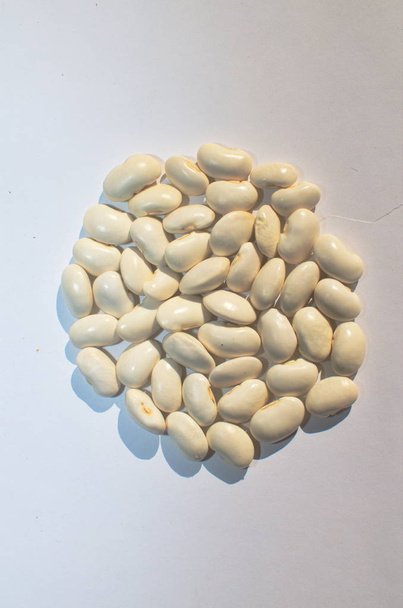 bílé fazole volně ložené - Fotografie, Obrázek