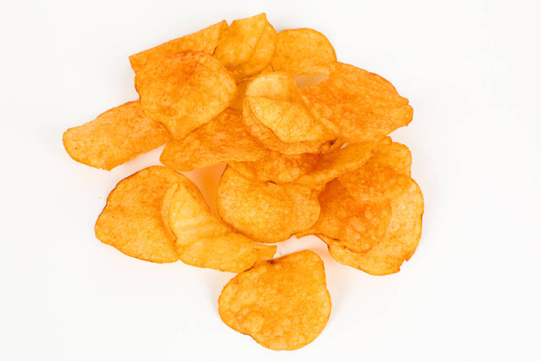 crisped chips, fast food snack - Photo, Image