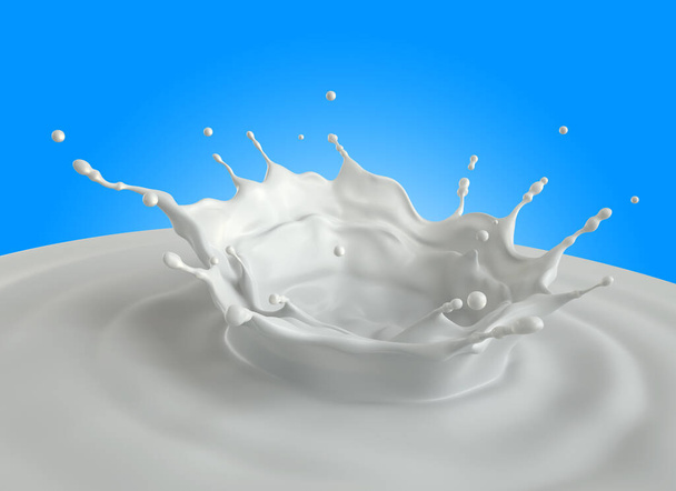 Splash of milk - Photo, Image