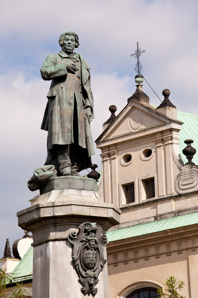 Mickiewicz heykeli - Fotoğraf, Görsel
