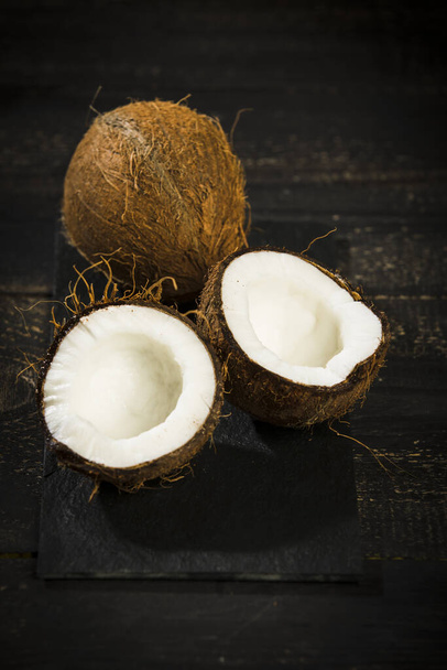 coconut exotic tropical fruit  - Фото, зображення