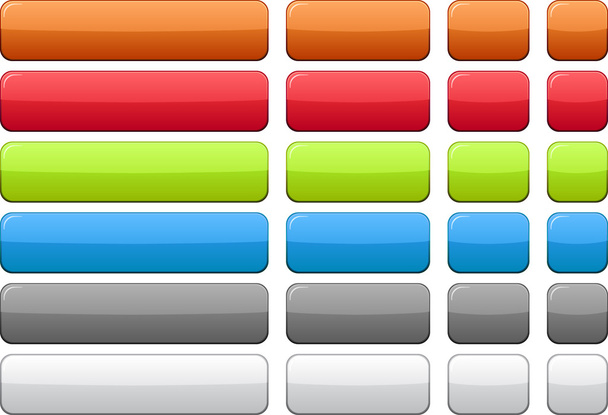 Color blank buttons. - Vector, Image