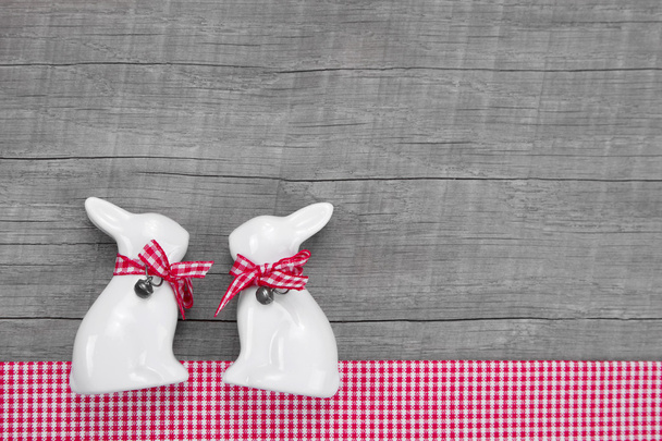 Rabbits Wedding card - Photo, Image