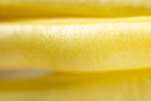 Nahaufnahme Textur der gelben Bohnenschale neu - Foto, Bild