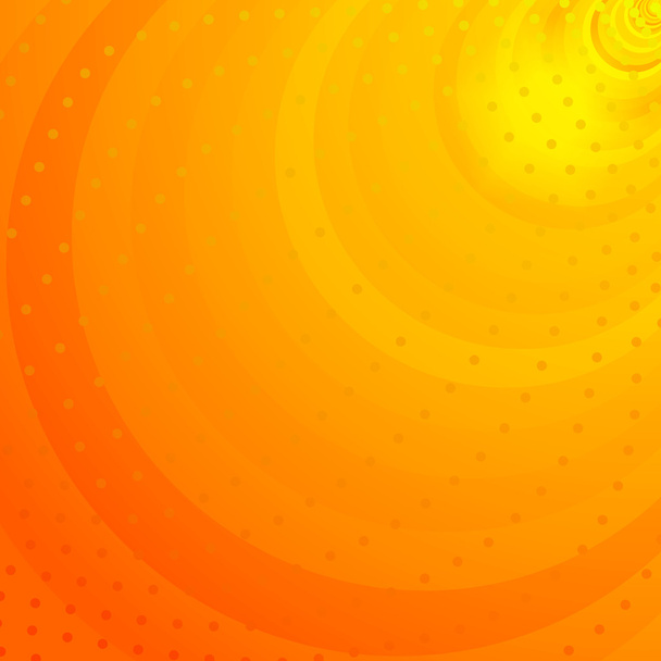 Abstrakter Hintergrund in Orange - Vektor, Bild