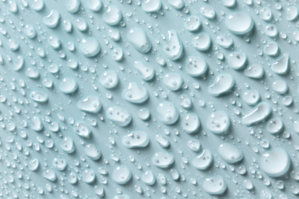 Drops of water on light background - Foto, Imagen