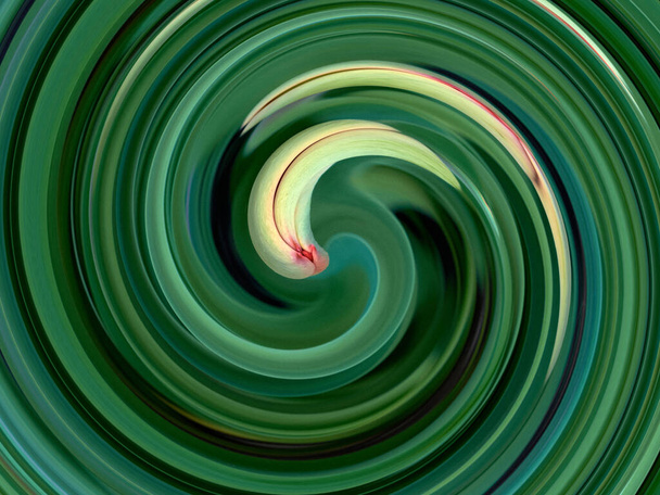 Modèle abstrait entonnoir. Tourbillon, spirale, motif multicolore comme fond. - Photo, image