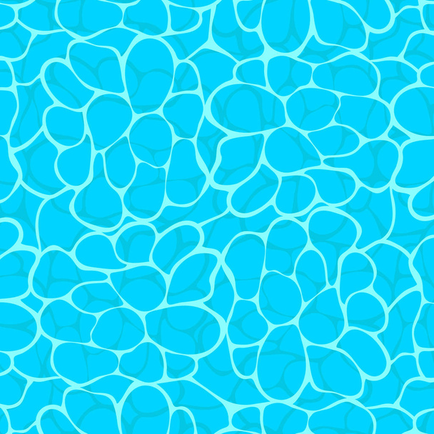 Vektorová ilustrace pozadí modré vody. Izolované. - Vektor, obrázek