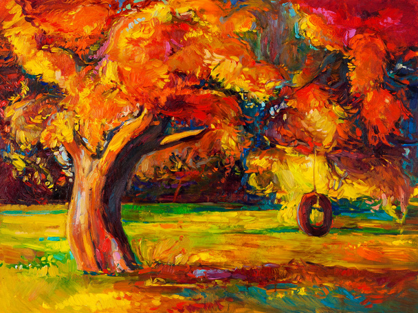 Autumn tree - Photo, Image
