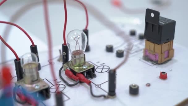 Electric Circuit Wiring - Footage, Video