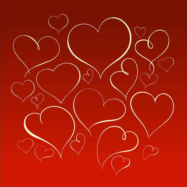 Heart decorative - Vector, Imagen
