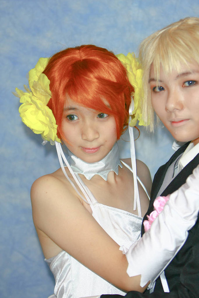 20 Dec 2008 the Japan anime cosplay , portrait of cosplay - Foto, Imagen