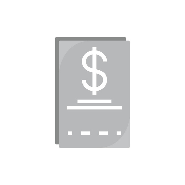 account bill commerce economy money business finance - Διάνυσμα, εικόνα